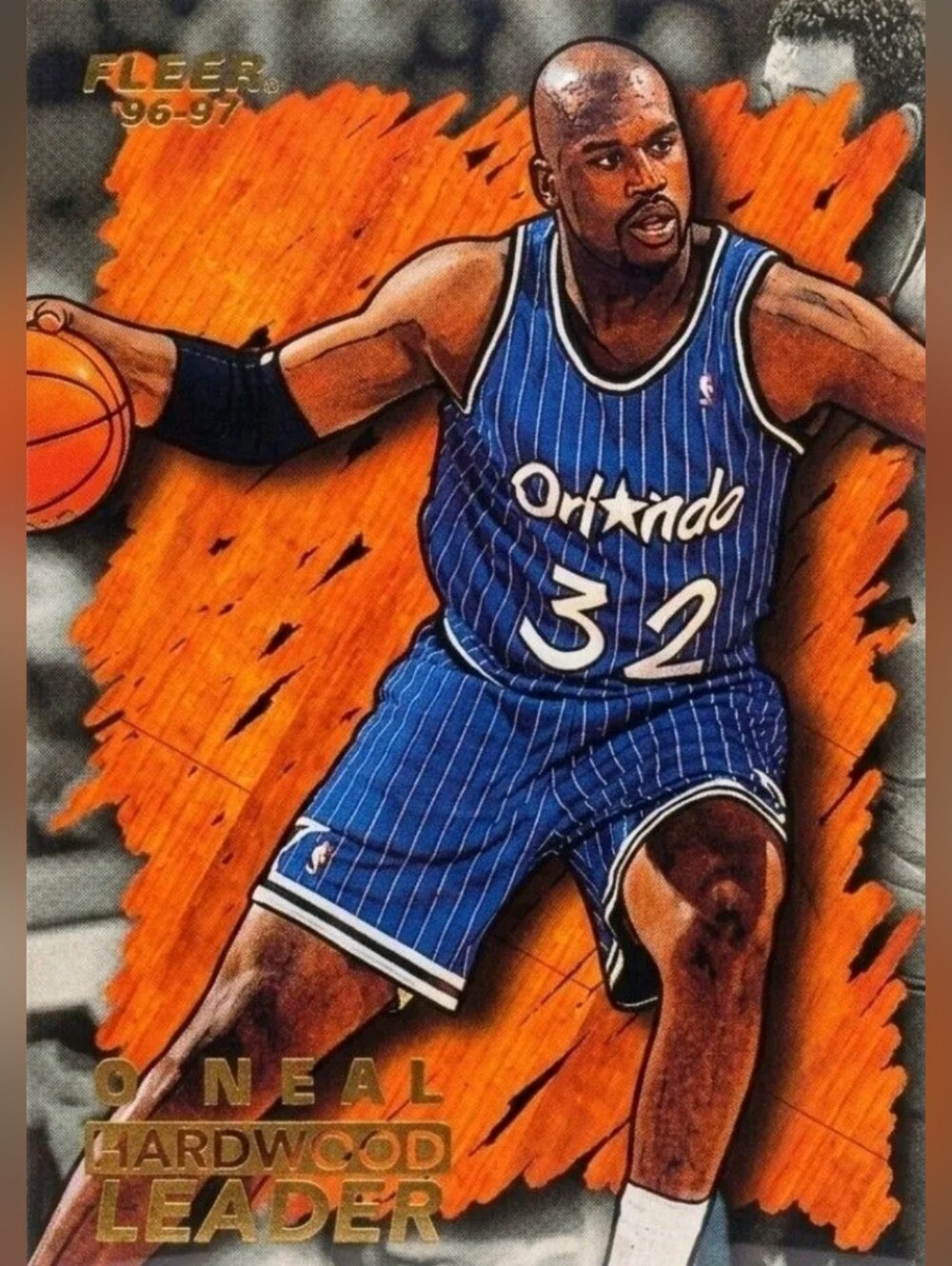 NEW! SHAQ ORLANDO MAGIC 8.5x11 ULTRA GLOSSY COLOR ART FULL PAGE CREATED POSTER!